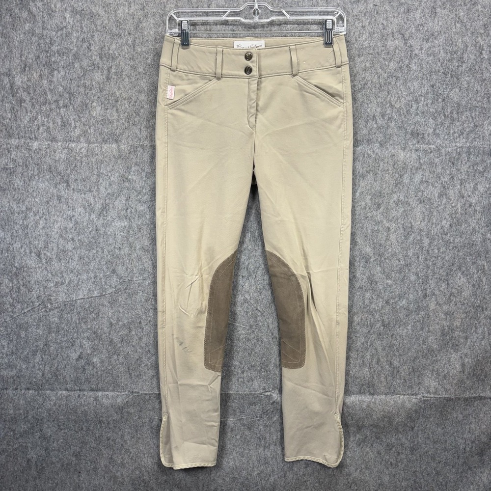 The Tailored Sportsman Breeches Womens 26x25 Trophy Hunter Equestrian Riding Tan